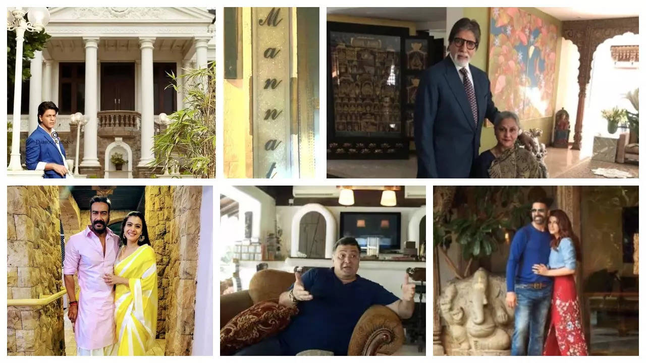 Bungalows of Bollywood celebrities in Mumbai