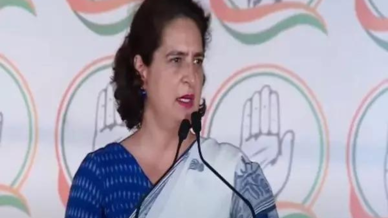 Priyanka Gandhi reaffirms Congress promise on caste survey, assures ST status for Kadugolla community