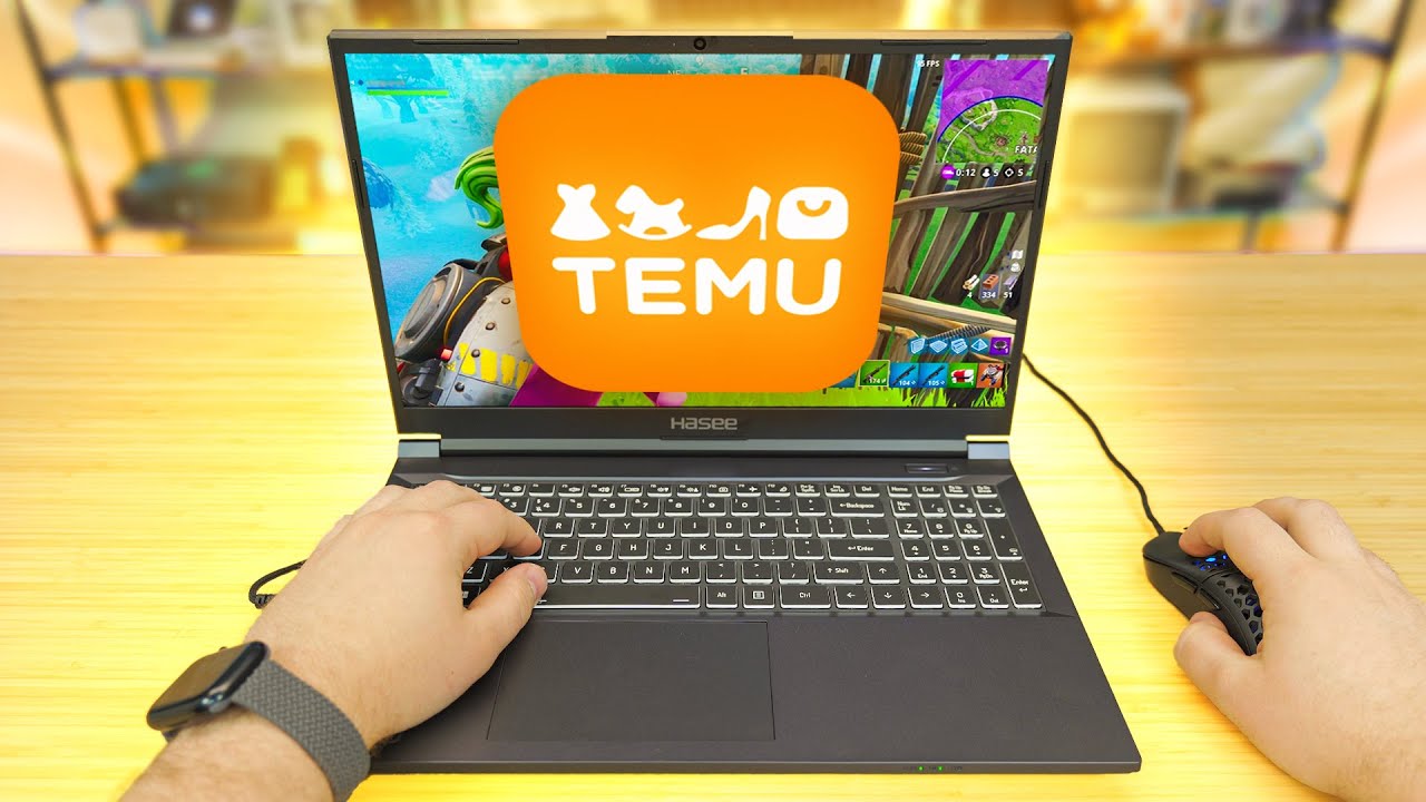 We bought a cheap gaming laptop from TEMU…