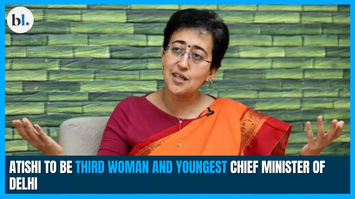 Atishi to be third woman and youngest chief minister of Delhi