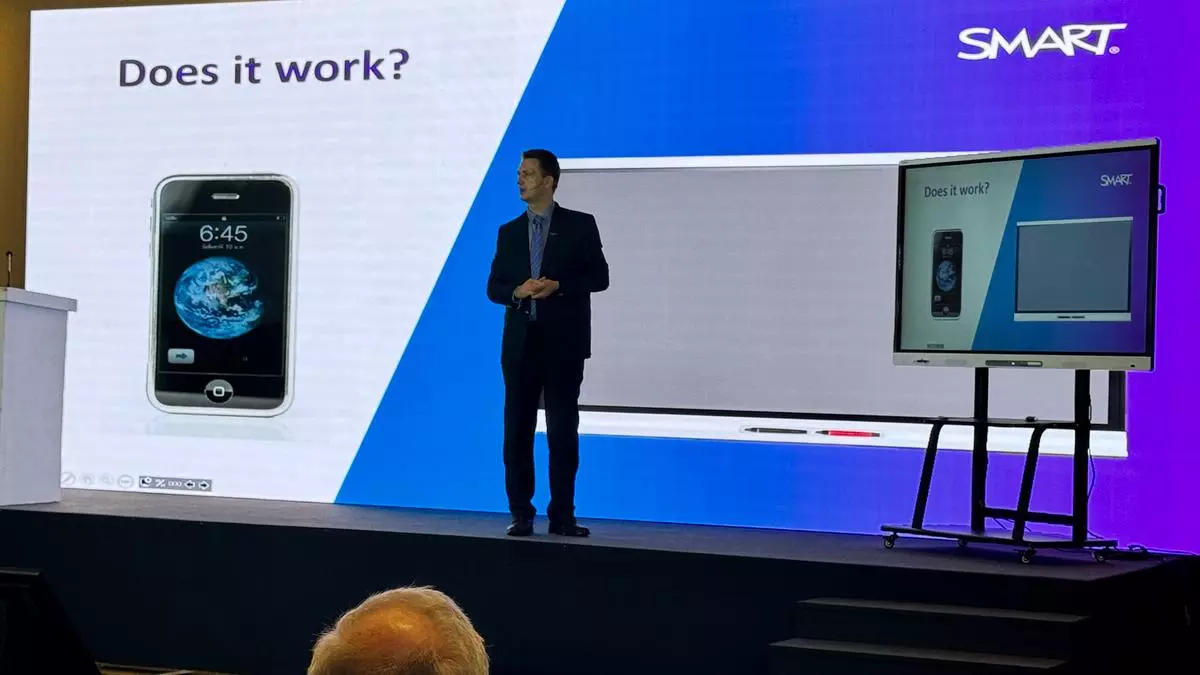 SMART Technologies eyes  million revenue in 3 years
