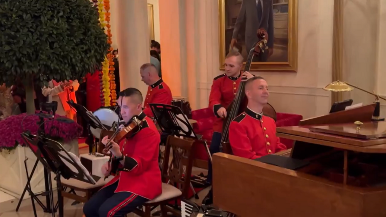 Watch: White House band plays ‘Om Jai Jagdish Hare’ during Biden’s Diwali celebration