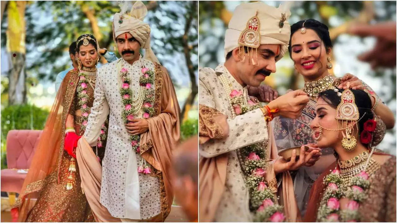 Naveen Kasturia marries girlfriend Shubhanjali Sharma