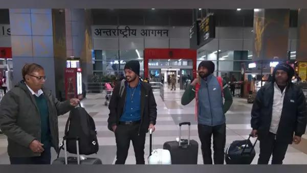 ‘Happy we reached our country’: Four Indians arrive in Delhi from Syria