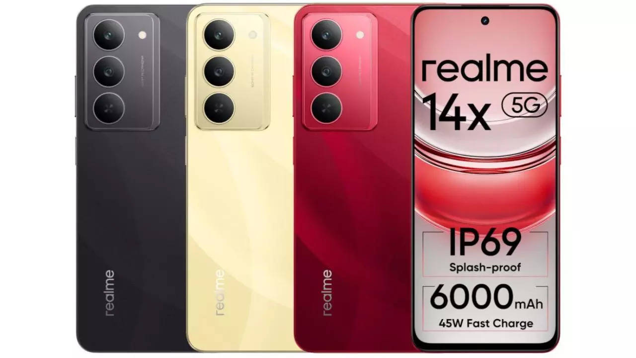 Realme 14X 5G smartphone with 6000 mAh battery launched: Price, specs & more