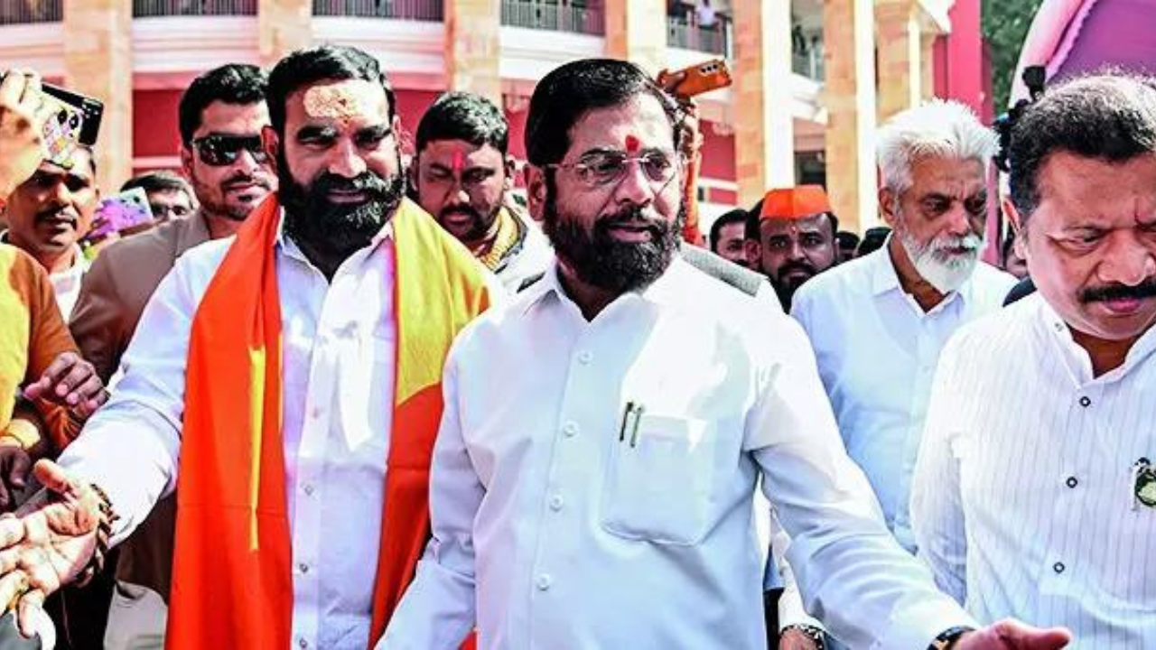 Rebuffed, Eknath Shinde skips BJP neta’s filing of nomination for council chair’s post