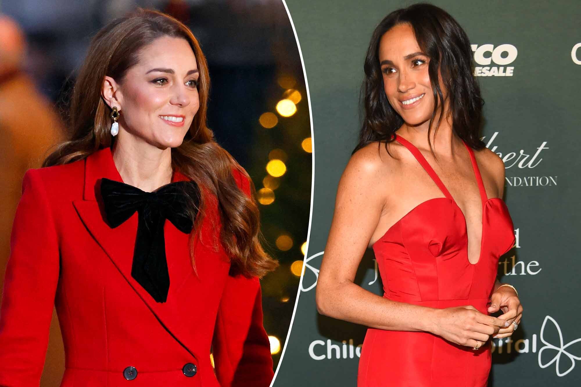 The best royal fashion moments of 2024, from Kate Middleton’s Christmas bow to Meghan Markle’s recycled red gown