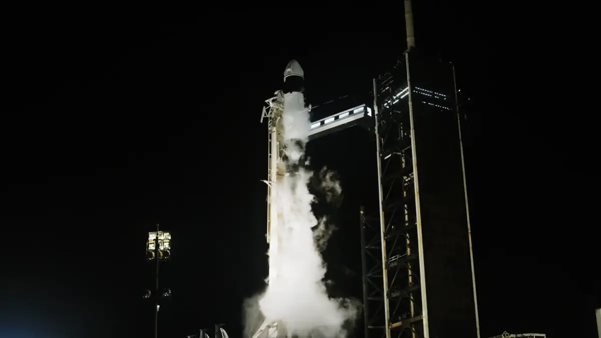 SpaceX launches first human spaceflight over Earth’s polar regions