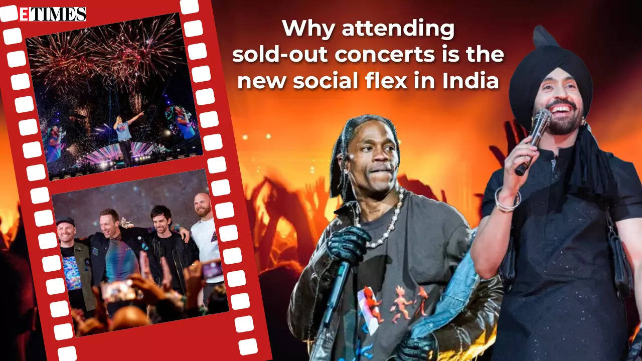 Why attending sold-out concerts is the new social flex