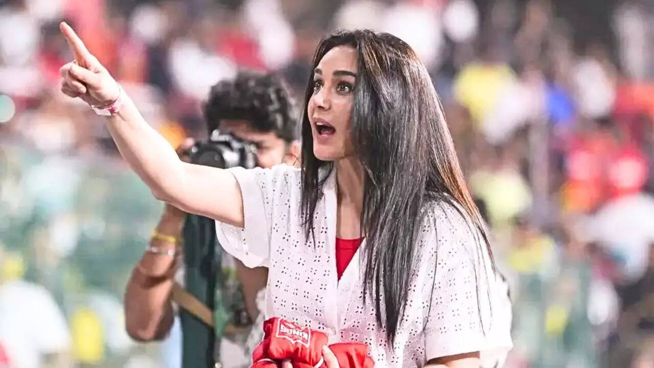 Watch: Preity Zinta breaks the internet with wild celebration