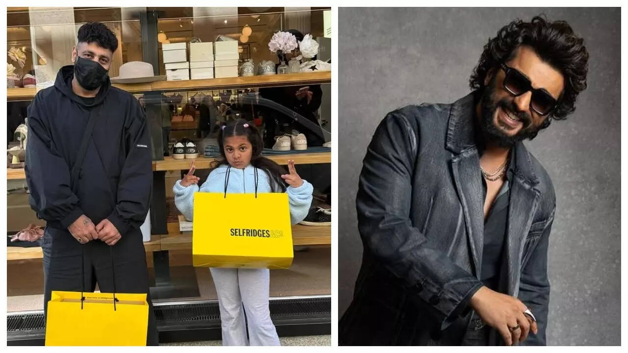 Badshah goes on a shopping date with daughter Jessemy