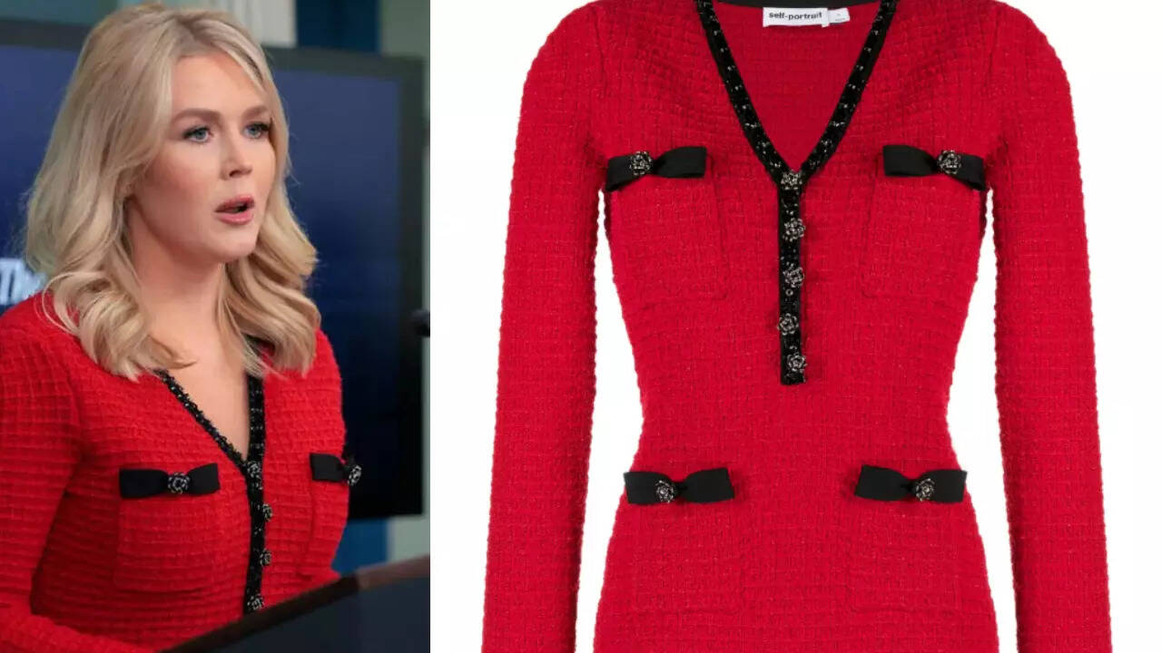 Karoline Leavitt’s ‘Made in China’ dress sparks diplomatic row
