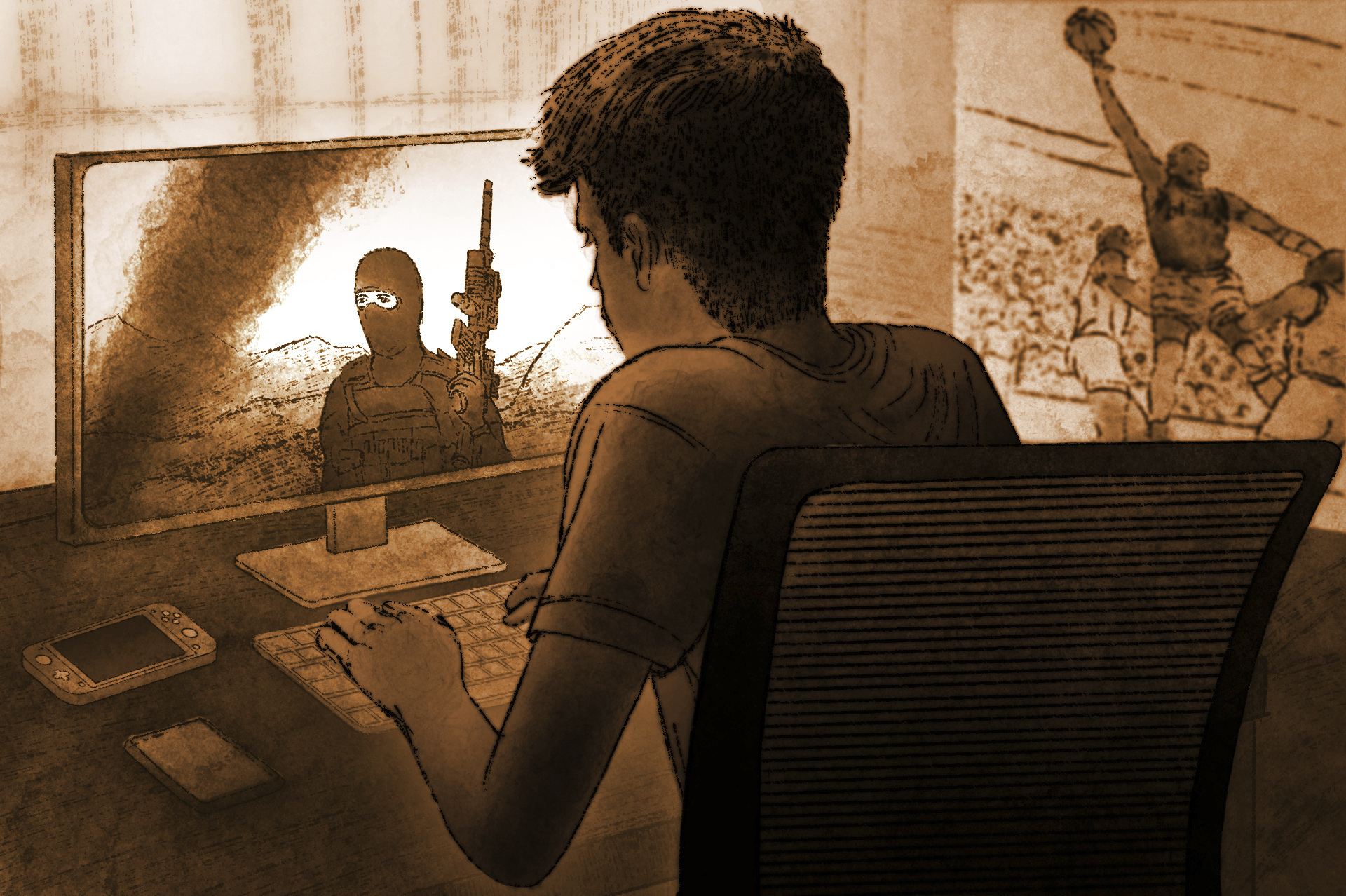 Extremist groups using porn, gore and ultra-violence online to sink hooks into kids