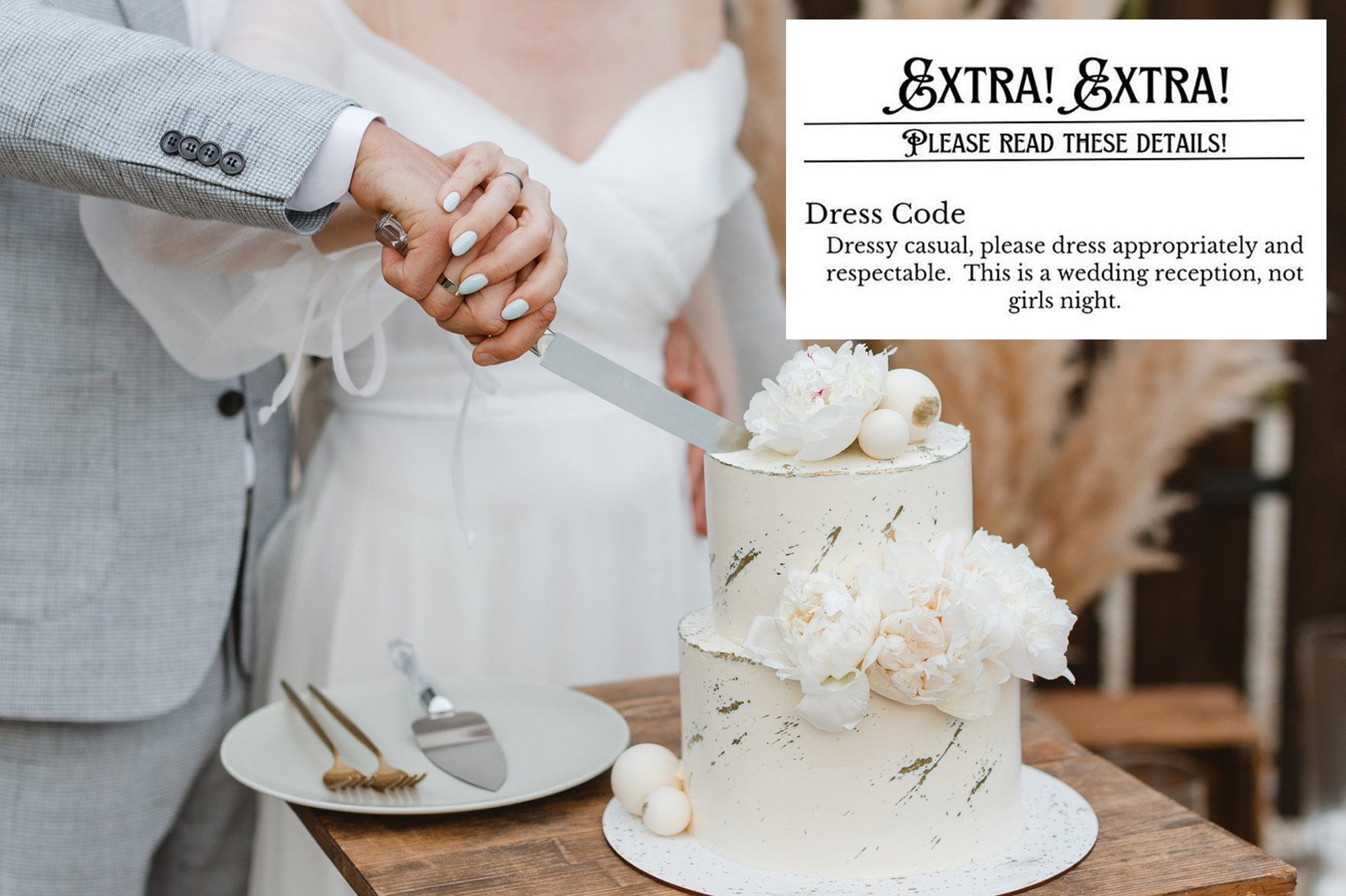 Bride blasted for ‘passive aggressive’ demand on wedding invite: ‘Gross’