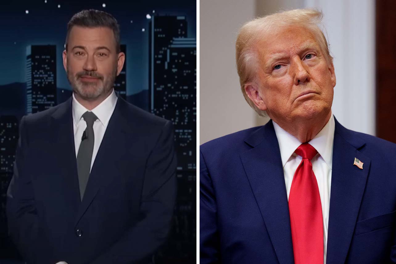 Jimmy Kimmel Responds To Trump Supporter Claiming God Put Trump In The White House: If He Did, “It Was To Test Us”