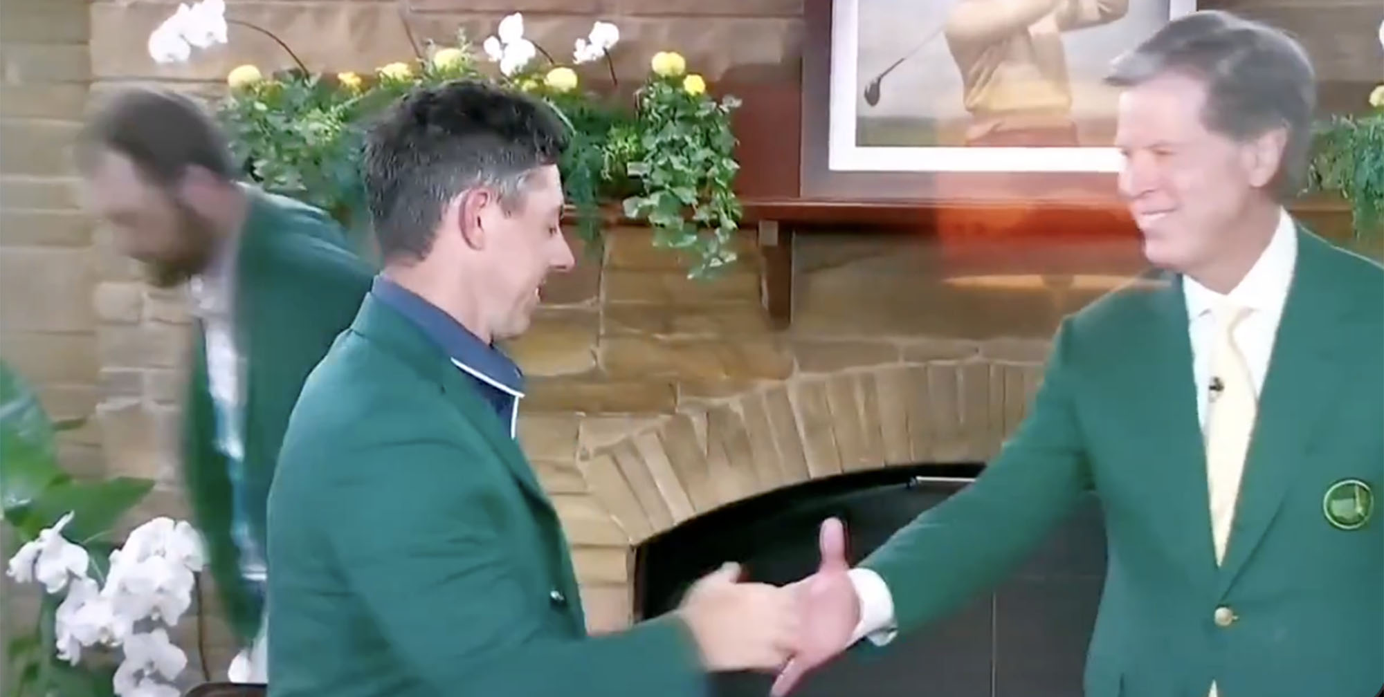 Why Scottie Scheffler made bizarre Masters exit after giving Rory McIlroy green jacket