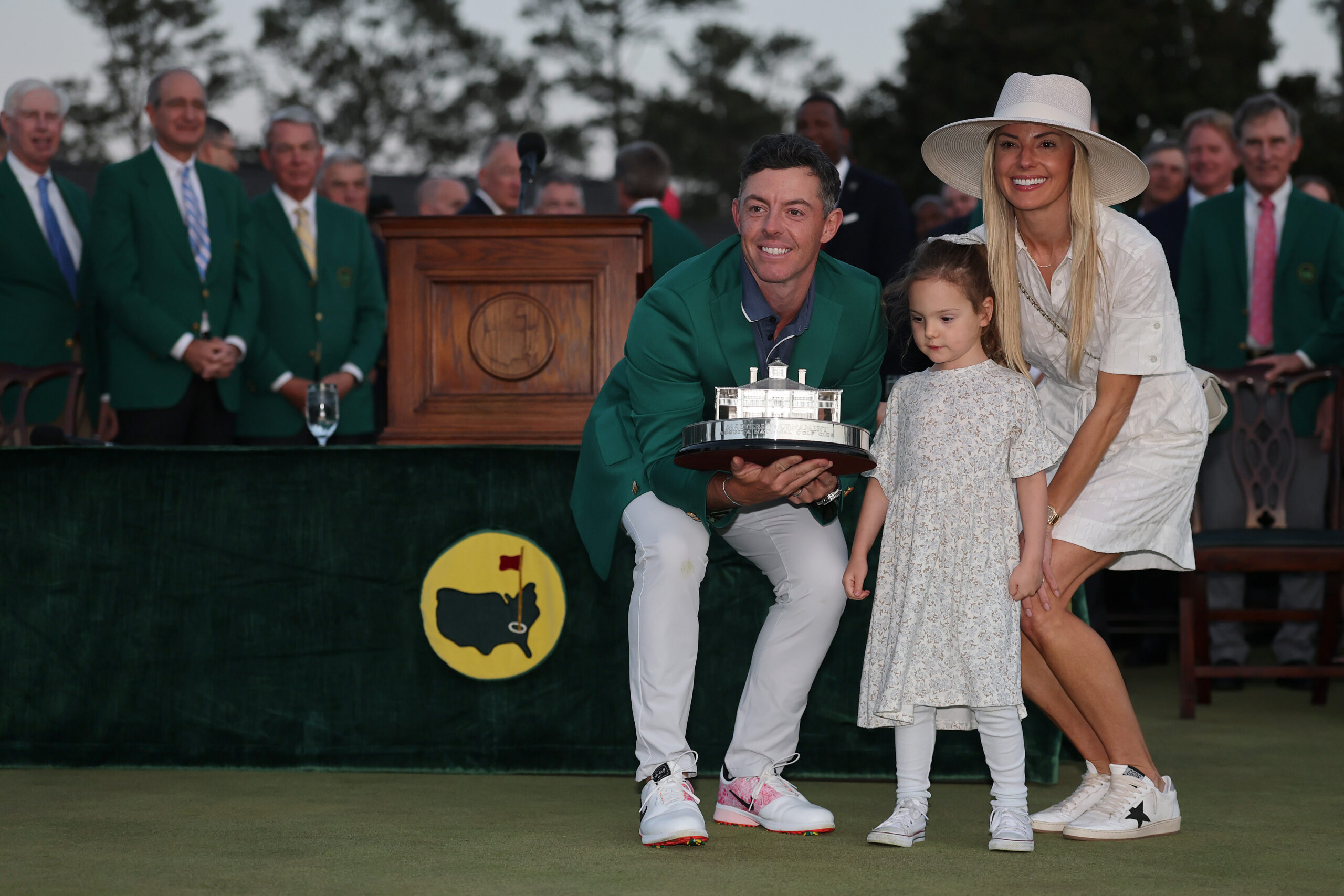 Rory McIlroy’s wife, Erica Stoll, was ‘subdued’ during Masters win as his ex penned awkward message